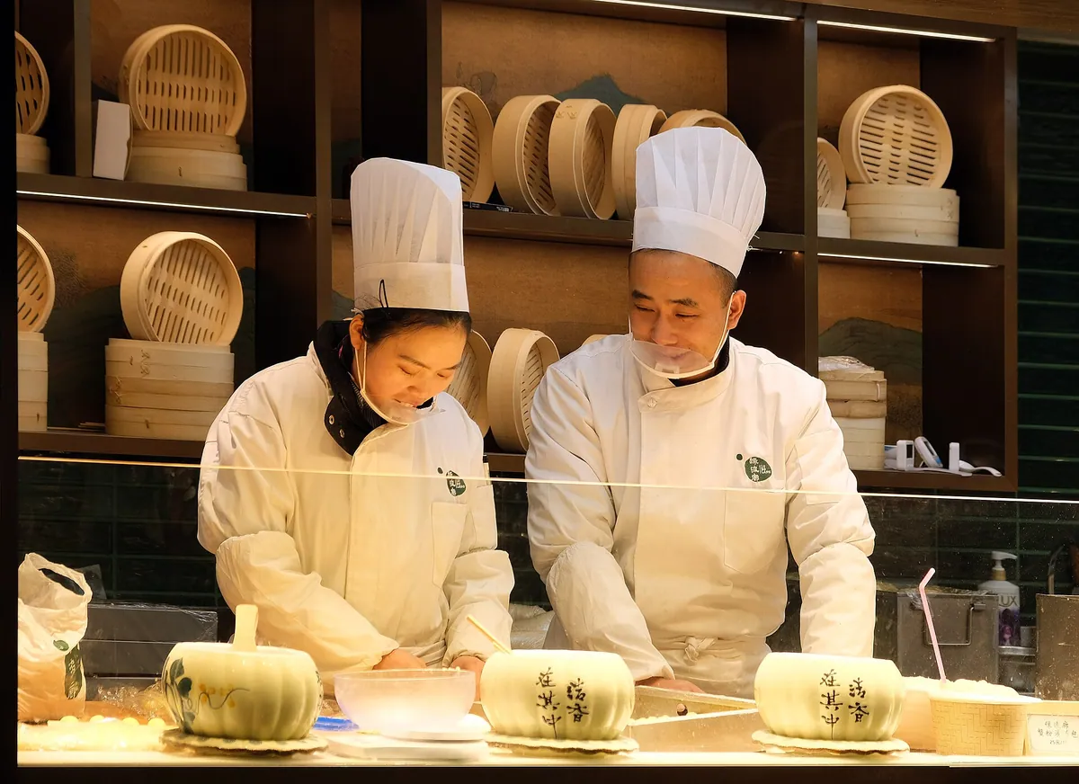 Chinese food typical of Ming Rui